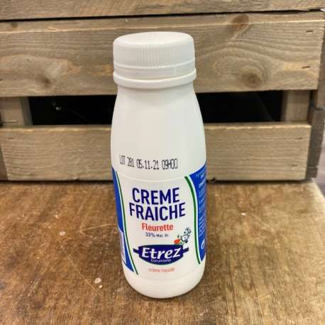 Crème fleurette entière 35% MG 25cl • La Fermière