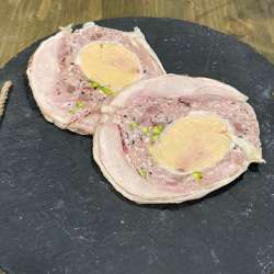 Ballotine de porcelet farcie au foie gras (ENV 160 GR)