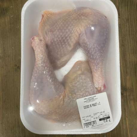 Cuisses de poulet par 2 ( env. 700g)