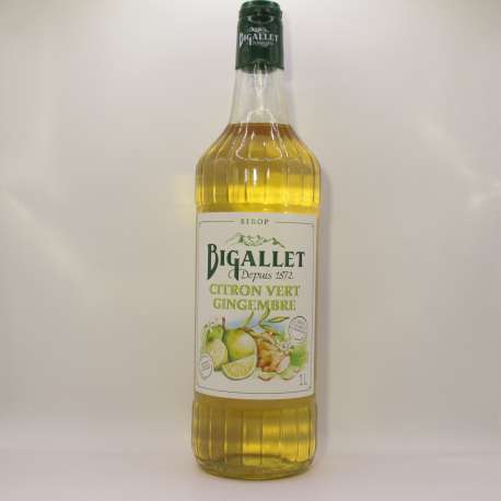 Sirop Citron Vert Gingembre (1L)
