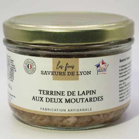 Terrine de Lapin au Deux Moutardes (180GR)