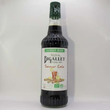Sirop Saveur Cola BIO (70CL)
