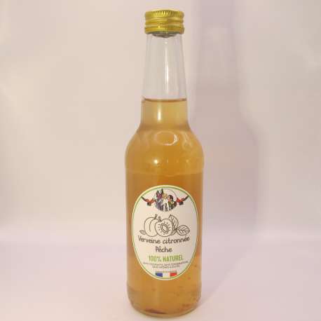 Boisson Désaltérante  Verveine Citronnée & Pêche BIO (33 CL)