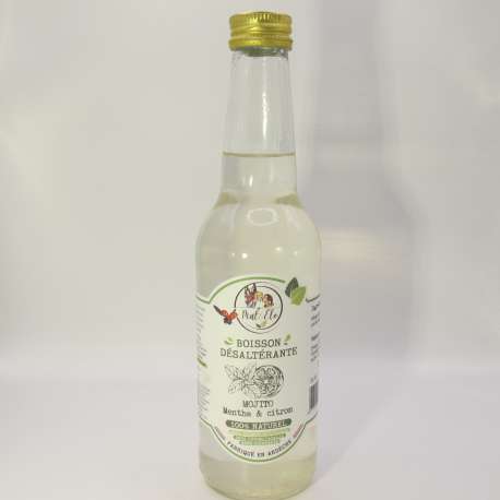 Boisson Désaltérante Menthe Citron BIO (33 CL)