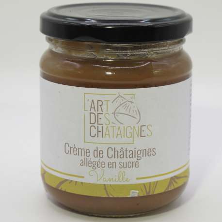 Crème de Châtaignes à la vanille BIO (230GR)
