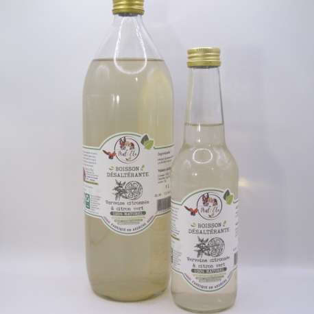 Boisson Désaltérante  Verveine Citronnée & Citron vert BIO (33 CL)