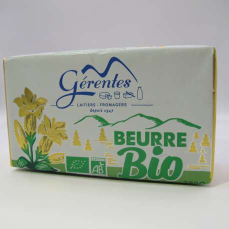 Beurre Doux bio 250g