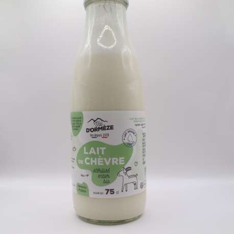Lait Cru BIO de chèvre (1L)