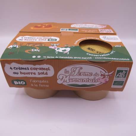 Crèmes dessert au Caramel par 4