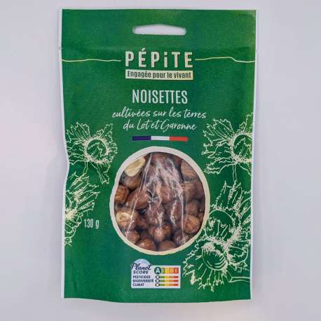 Paquet de noisettes Bio France (125g)
